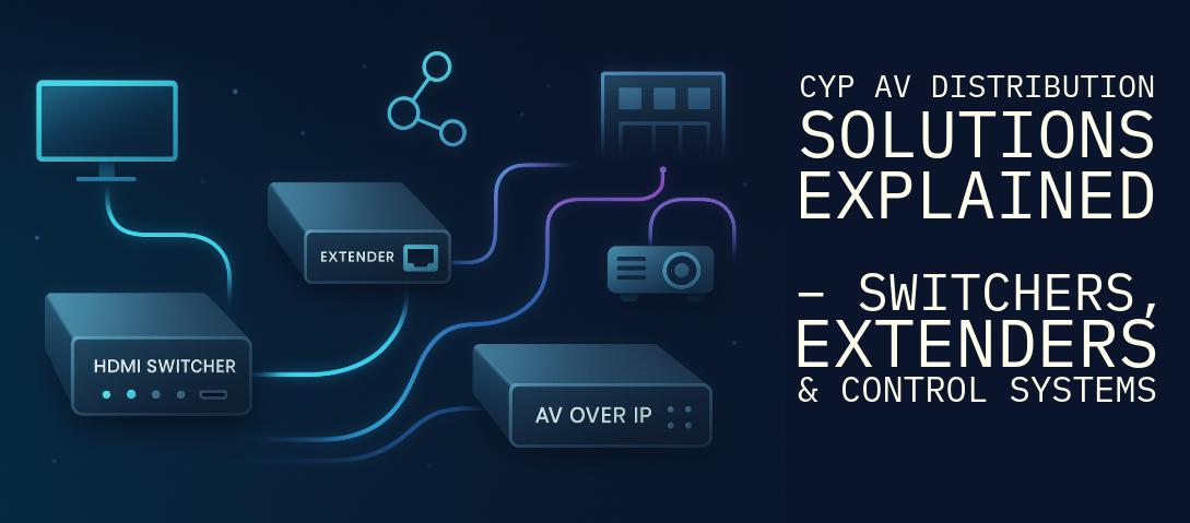 CYP AV Distribution Solutions Explained – Switchers, Extenders & Control Systems