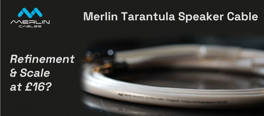 Merlin Tarantula Speaker Cable – Refinement and Scale at  £16 per Metre 