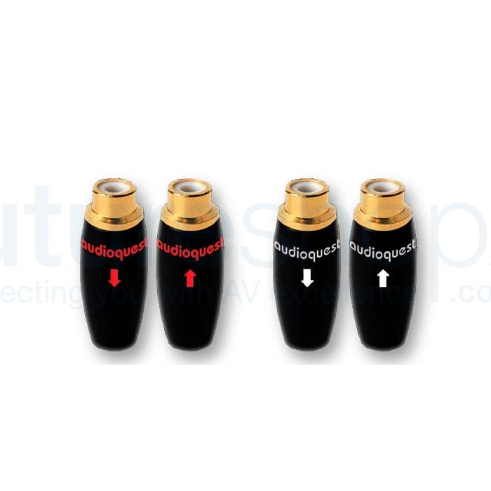 AudioQuest RCA-300 RCA Female Plugs - Pack of 4