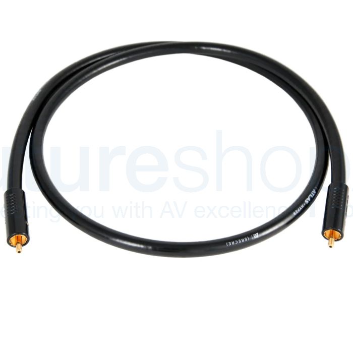 Atlas Hyper Achromatic X 1 RCA to 1 RCA Subwoofer Cable 3m