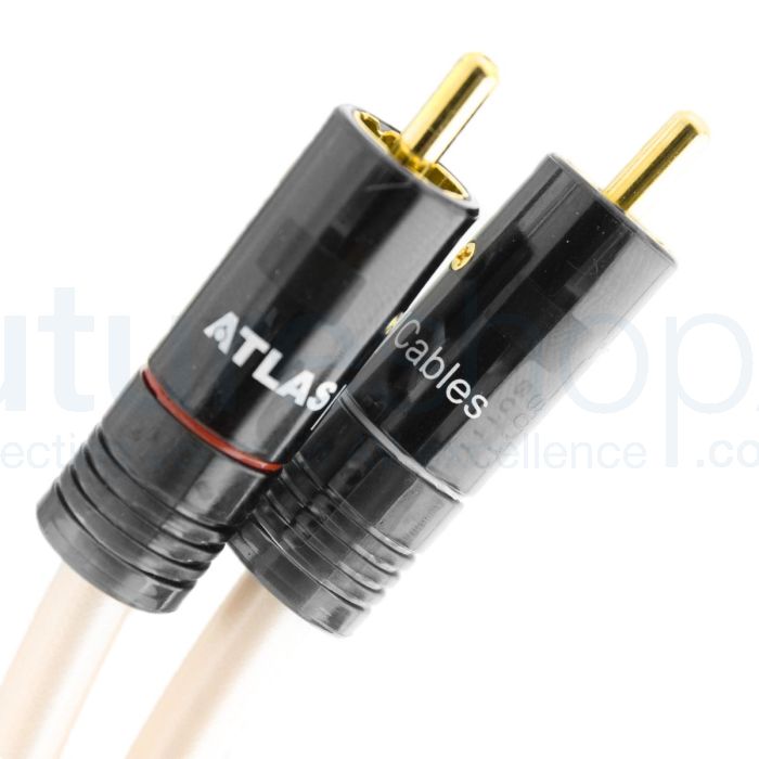 Atlas Element Asymmetrical Integra, 2 RCA to 2 RCA Audio Cable