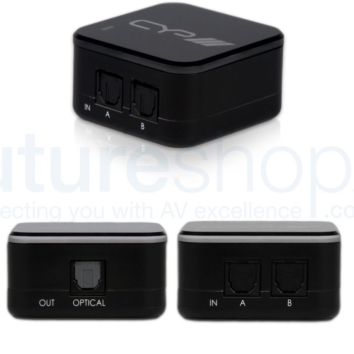 CYP AU-D21 Digital Optical Audio Switcher 