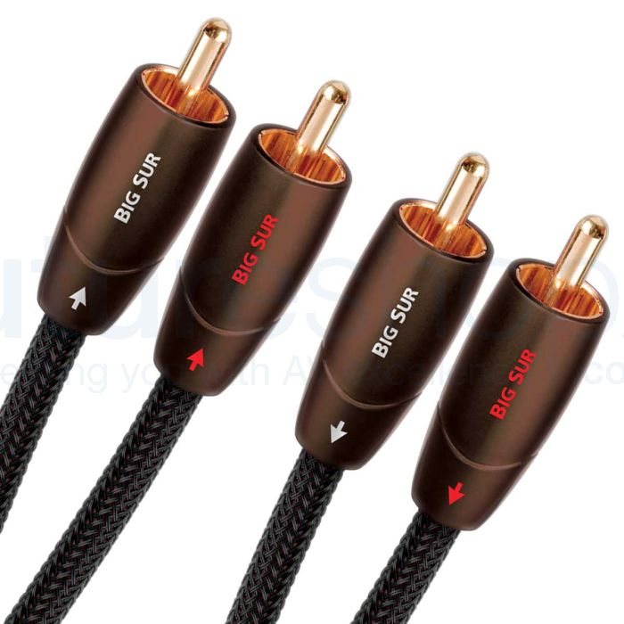 Audioquest Big Sur, 2 RCA to 2 RCA Audio Cable