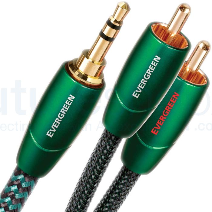 Audioquest Evergreen, 3.5mm to 2 RCA Audio Cable