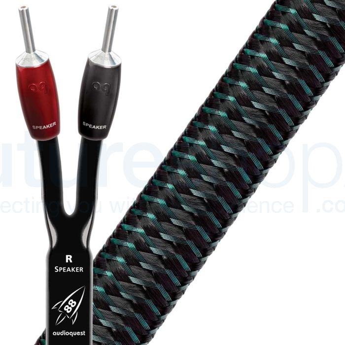 AudioQuest Rocket 88 Speaker Cable - Factory Terminated