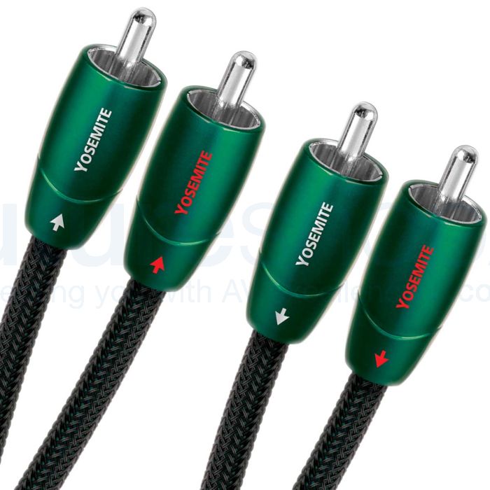 Audioquest Yosemite, 2 RCA to 2 RCA Audio Cable