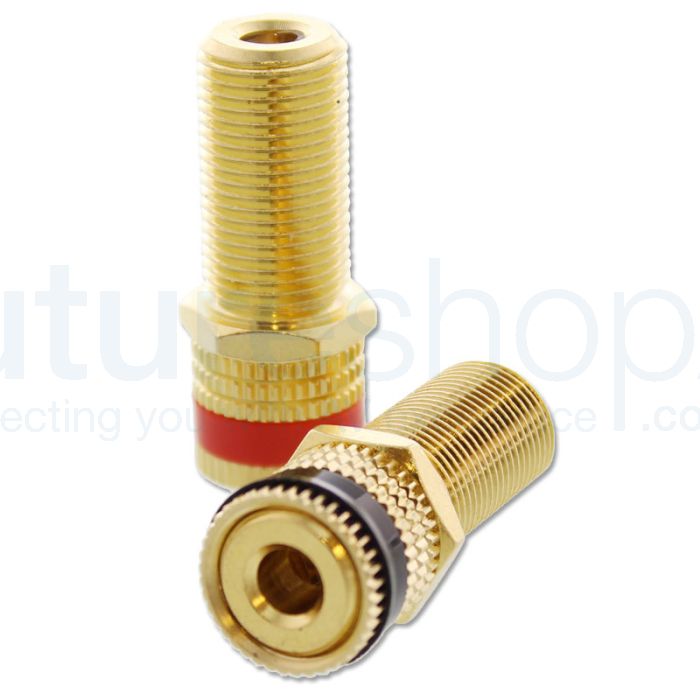 High Quality GD-4MM-BANANA Gold-Plated 4mm Banana Plug Couplers