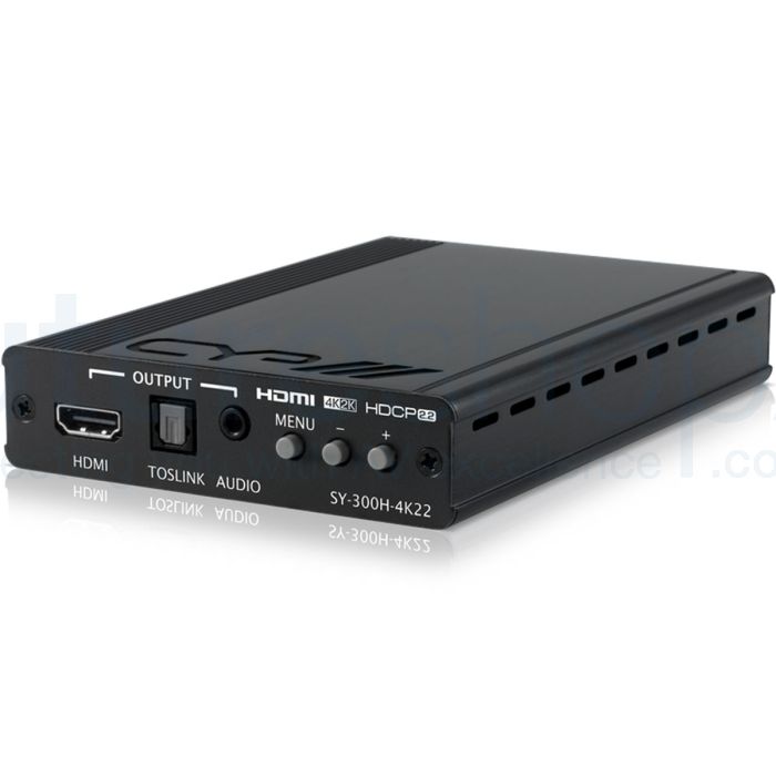 CYP SY-300H-4K22 HDMI to HDMI Scaler with Audio Embedding and De-Embedding