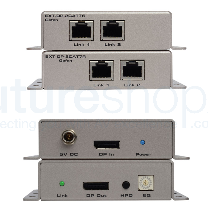 Gefen EXT-DP-2CAT7 DisplayPort Extender over CAT-7 
