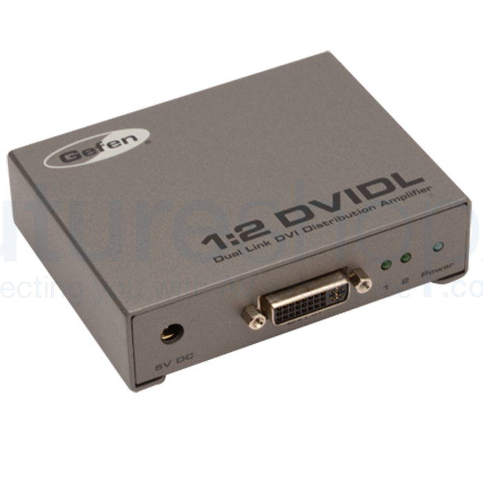 Gefen EXT-DVI-142DLN 1x2 DVI Dual Link Distribution Amplifier 