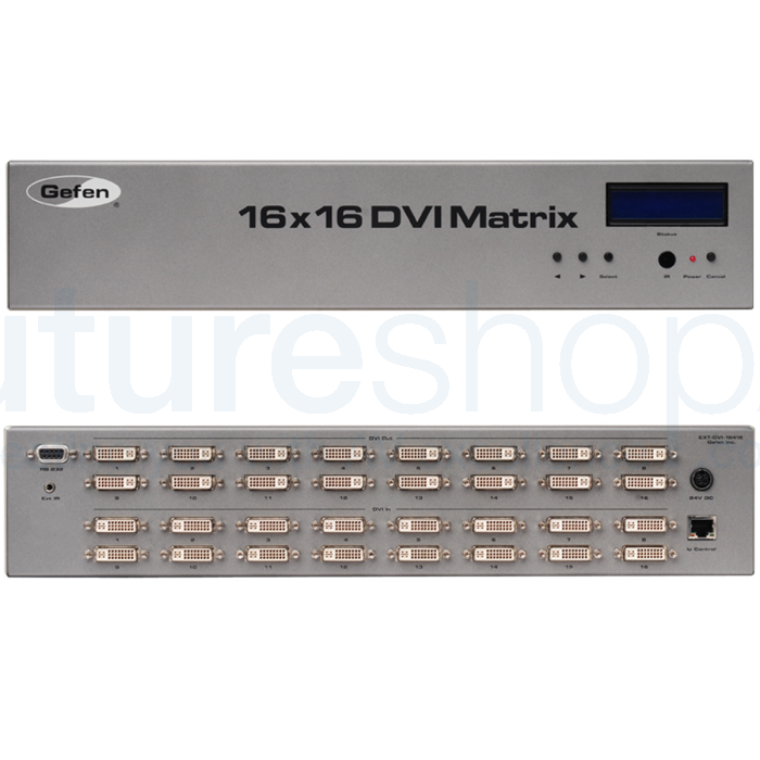 GefenPRO EXT-DVI-16416 16x16 DVI Crosspoint Matrix (HD Distribution)