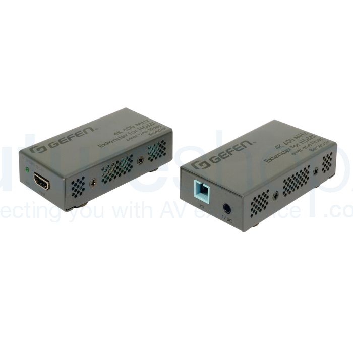 Gefen EXT-UHD600-1SC 4K Ultra HD 600 MHz Extender for HDMI over one Fiber-Optic Cable