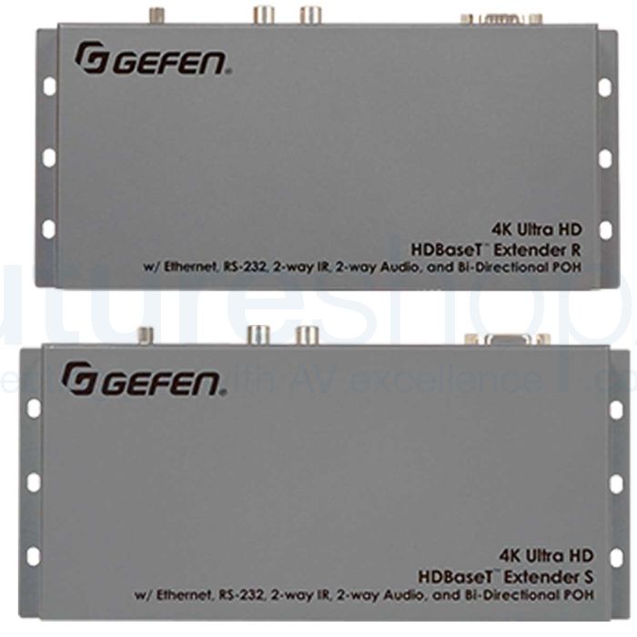 Gefen EXT-UHDA-HBT2 HDBaseT 2.0 - Extend HDMI, Ethernet, RS-232, 2-way IR, 2-way Audio