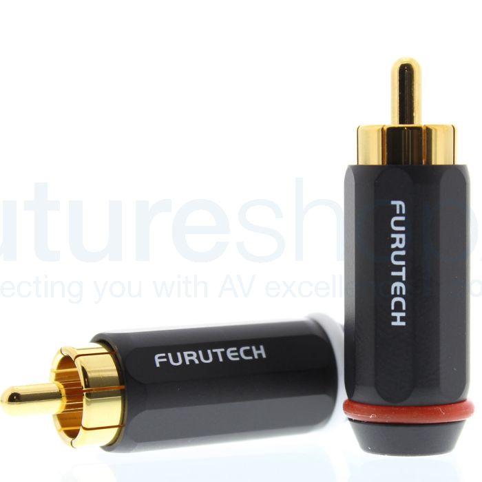 Furutech FP-126 Gold High Performance Audio RCA Connectors - Pack of 4