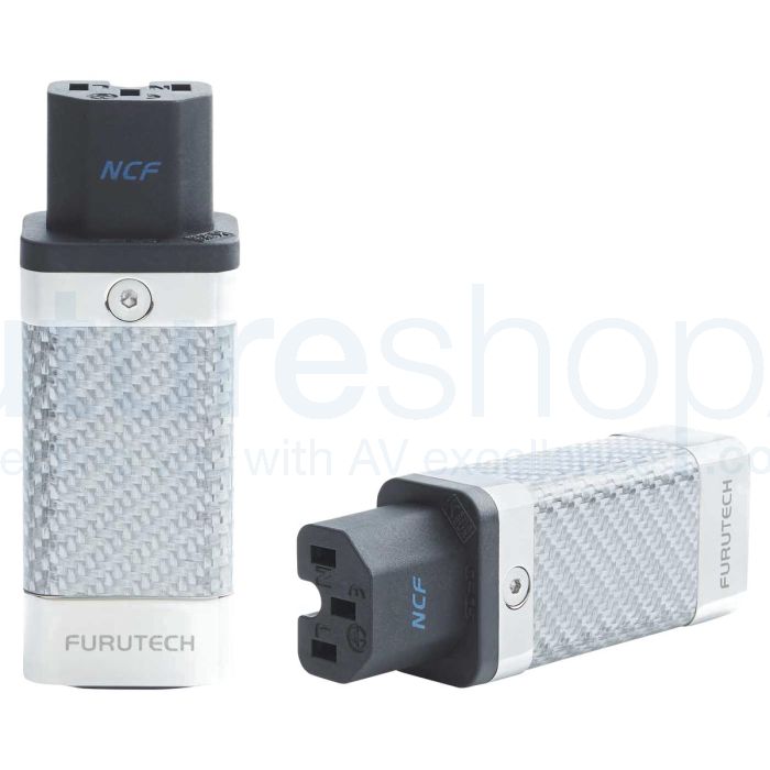 Furutech CF-C15 NCF(R) High End Slimline IEC Connector - Rhodium