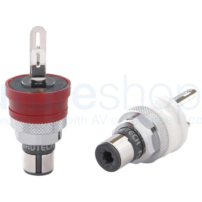 Furutech FT-903 High End Performance RCA Socket - Rhodium - Pair