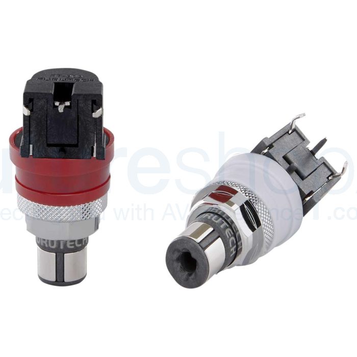 Furutech FT-909 High End Performance PCB RCA Socket - Rhodium - Pair
