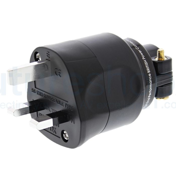 Furutech FI-1363 UK Mains Plug - Silver