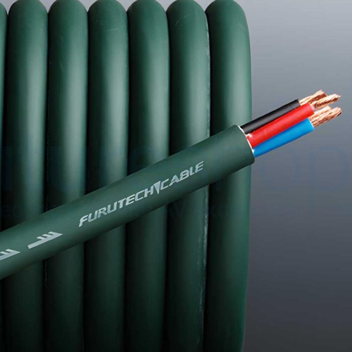 Furutech μ-4.1T Alpha μ-OFC Bi-Wire Speaker Cable - Custom Length