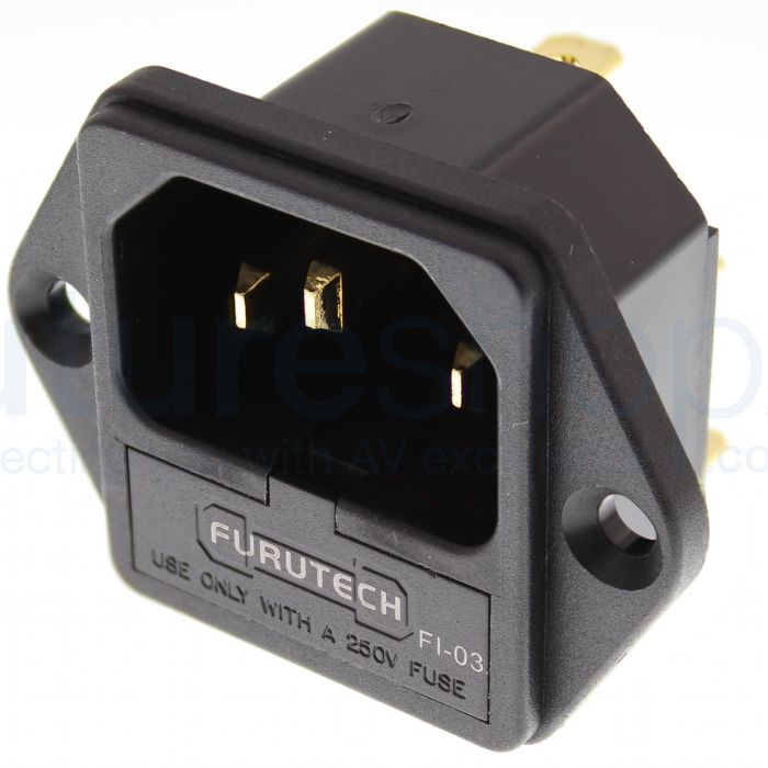 Furutech FI-03 High Performance IEC Inlets - Gold 