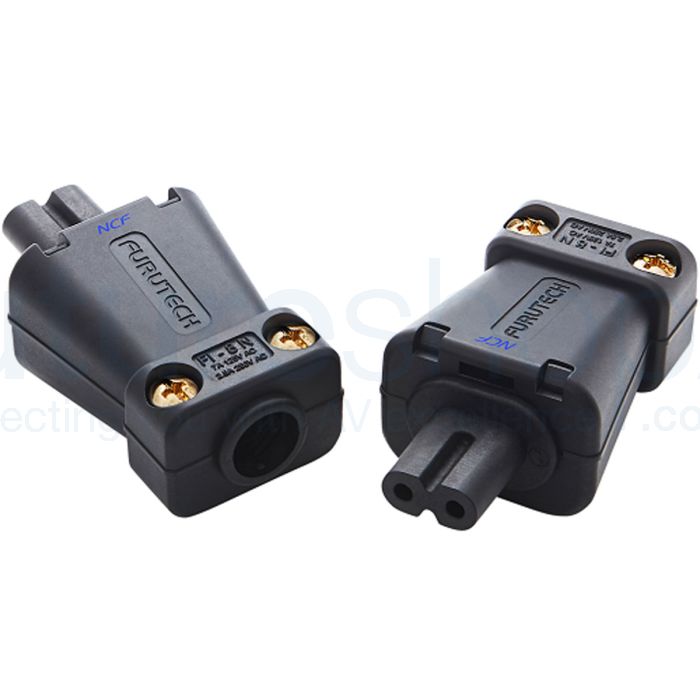 Furutech FI-8N NCF High End Performance Figure 8 Connectors - Rhodium