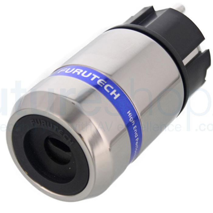 Furutech FI-E48 NCF High-End Performance Schuko Connector - Rhodium