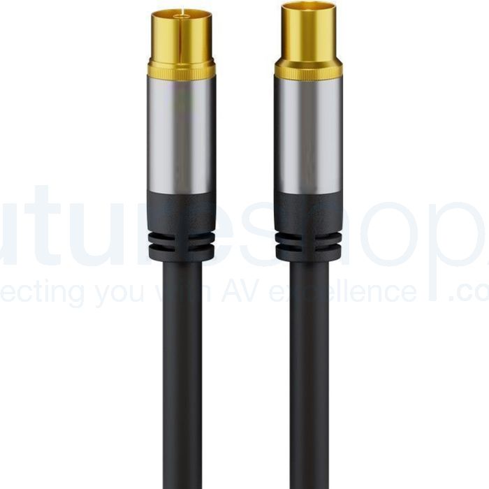 GB Quad Shielded Coaxial TV Aerial Cable 