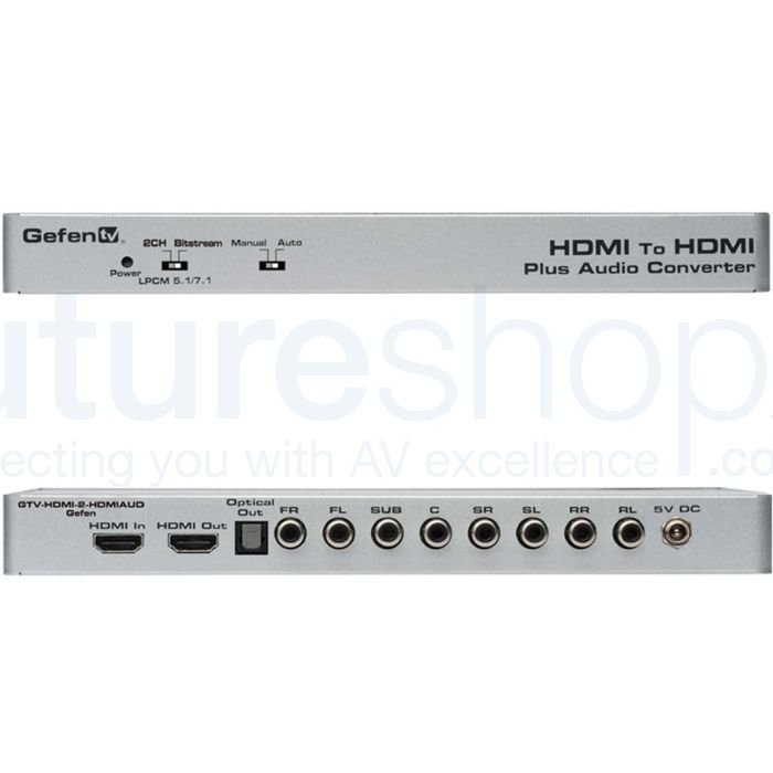 GefenTV GTV-HDMI-2-HDMIAUD HDMI to HDMI Plus Audio Converter 