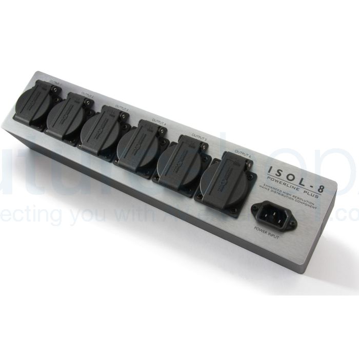 ISOL-8 PowerLine Plus 6 Way Mains Block