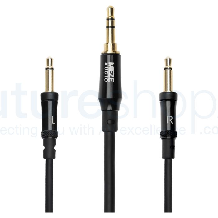 Meze Audio Dual Mono 3.5mm 109 PRO Standard Headphone Cable - Black
