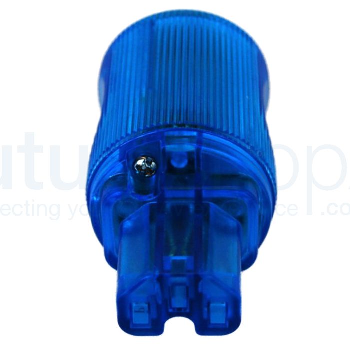 MS HD Power 'The Blue' 10A IEC Plug Rhodium - MS9315RK