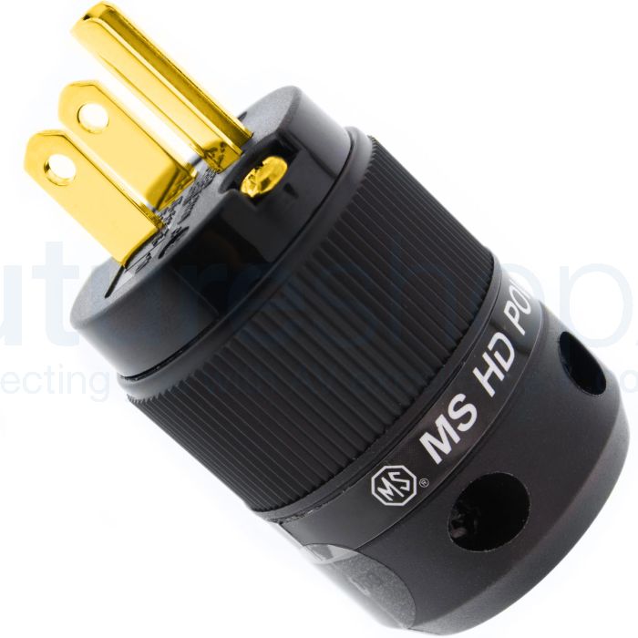MS HD Power Audio Quality 15A US Plug Gold - MS515G