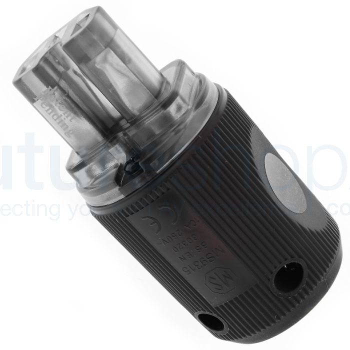 MS HD Power Audio Quality 10A IEC Plug Silver - MS9315S