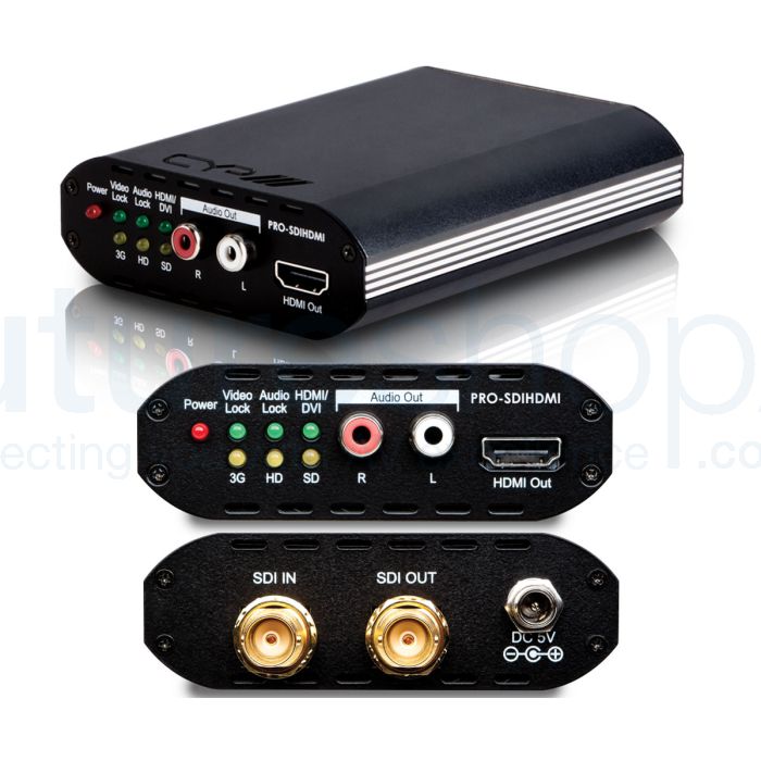 CYP PRO-SDIHDMI SDI to HDMI Converter with SDI Bypass 