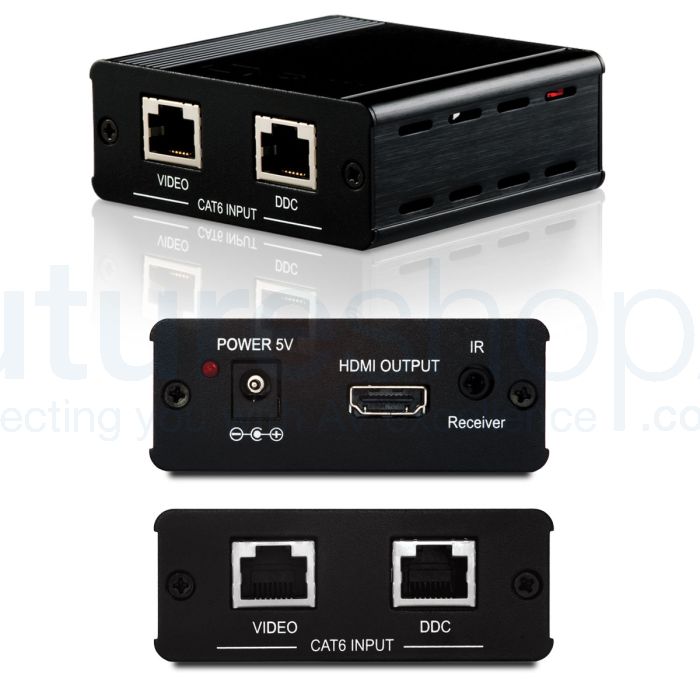 CYP PU-1106RX CAT6 to HDMI Receiver with IR Pass-through