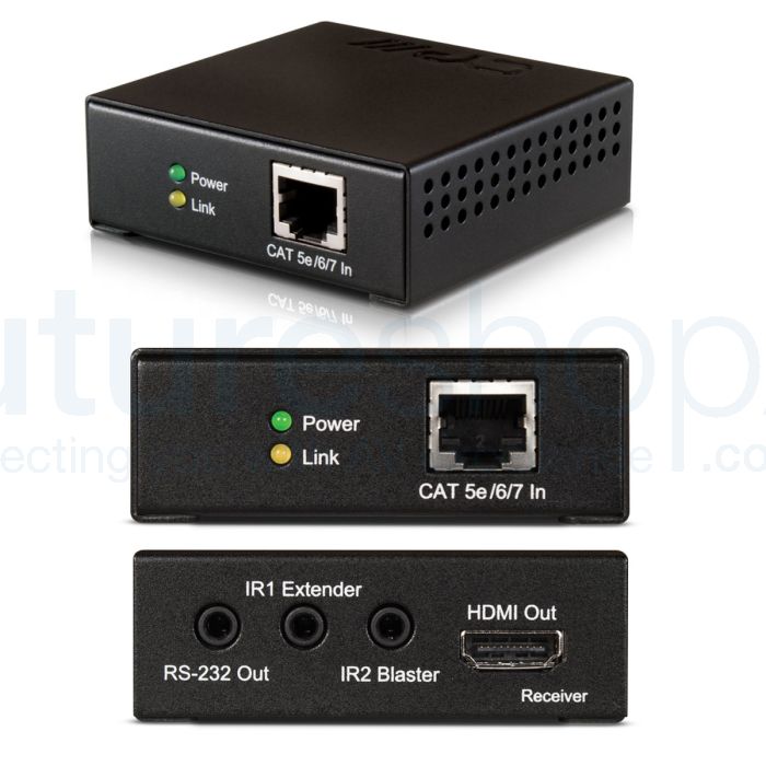 CYP HDMI over Single CAT HDBaseT LITE Receiver with PoC and 2-Way IR (up to 60m)