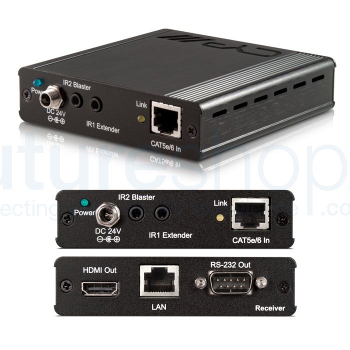 CYP HDMI over Single CAT HDBaseT (up to 100m) Receiver with Bi-directional PoE & Single LAN
