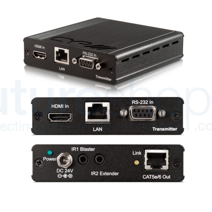 CYP HDMI over Single CAT HDBaseT (up to 100m) Transmitter with Bi-Directional PoE & Single LAN