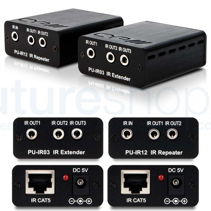 CYP PU-IR01-KIT Infrared over CAT5/6 extender set (HD Distribution)