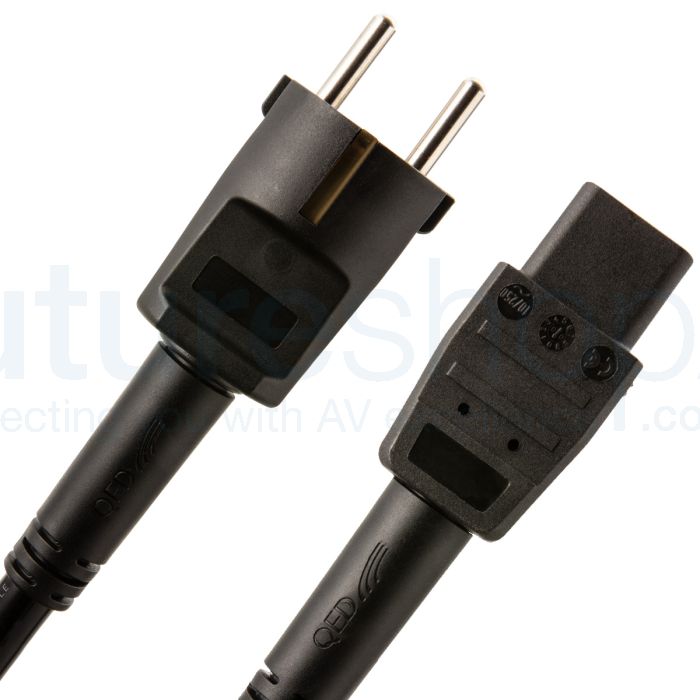 QED XT5 X-Tube Mains Power Cable EU Plug - Special Offer