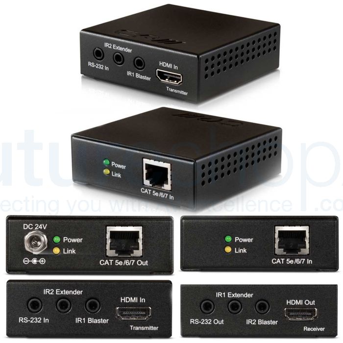CYP PU-515PL-KIT HDBase LITE Extender Kit with PoE & 2-way IR (up to 60m) Kit