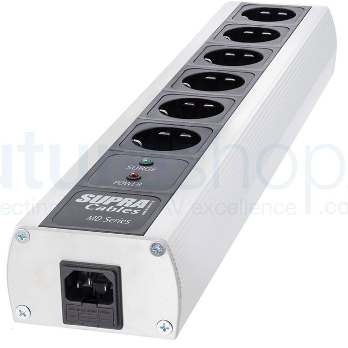 Supra LoRad Mk3 Surge-Protected Schuko Mains Distribution Block 