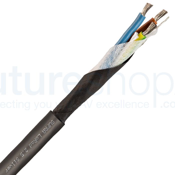 Supra LoRad 2.5 SPC CS Unterminated Mains Cable Custom Length