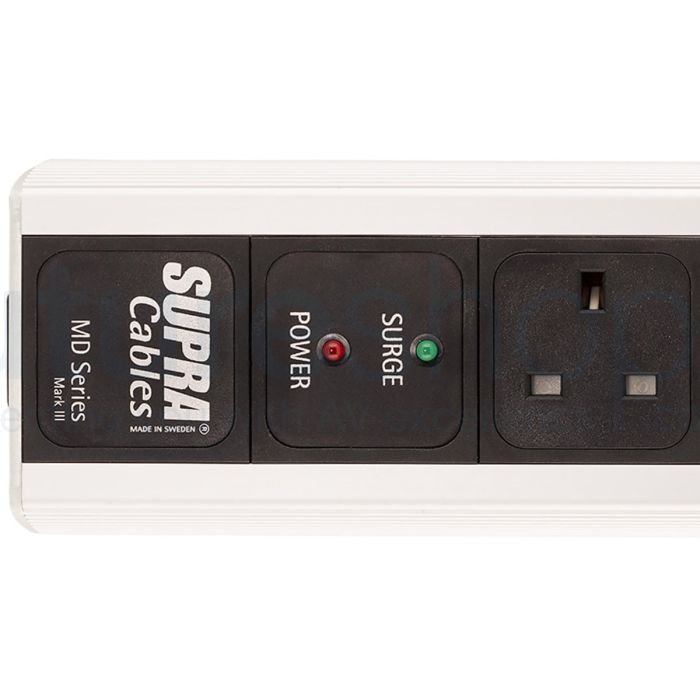 Supra LoRad Mk3 Surge-Protected UK Mains Distribution Block