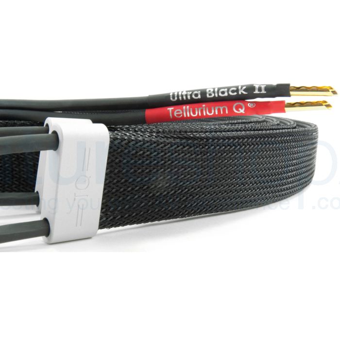 Tellurium Q Ultra Black II Speaker Cable - Factory Terminated