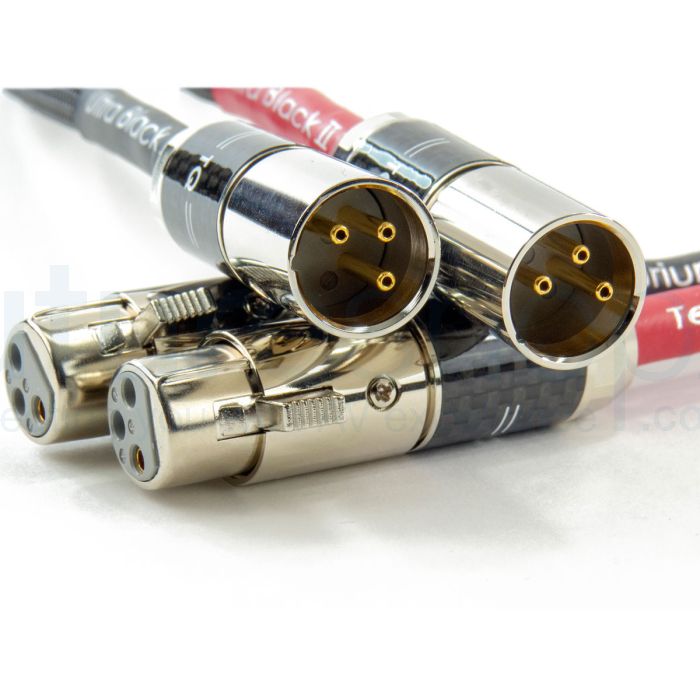 Tellurium Q Ultra Black II XLR Balanced Interconnect Pair