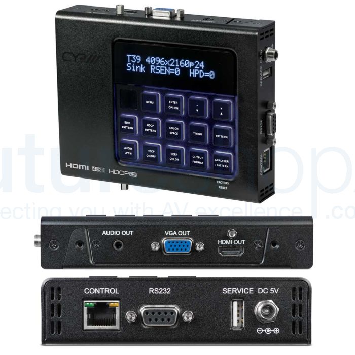 CYP XA-4 Advanced HDMI Pattern Generator & Analyser (4K, HDCP2.2, HDMI2.0) (HD Distribution