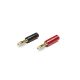 High Quality 206-4MM-BN-GD 206 Banana Plugs 4mm Gold Plated - 4 Plugs