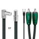 AudioQuest Yosemite Tonearm DIN to 2 RCA Cable - 1.2m