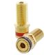 High Quality GD-4MM-BANANA Gold-Plated 4mm Banana Plug Couplers (Pair)